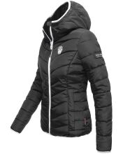 Navahoo Elva leichte Damen Stepp Jacke Schwarz Größe L - Gr. 40