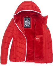 Navahoo Elva leichte Damen Stepp Jacke Rot Größe XXL - Gr. 44