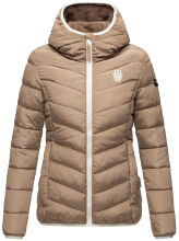 Navahoo Elva leichte Damen Stepp Jacke Taupe Größe XS - Gr. 34