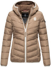 Navahoo Elva leichte Damen Stepp Jacke Taupe Größe S - Gr. 36