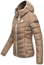 Navahoo Elva leichte Damen Stepp Jacke Taupe Größe S - Gr. 36