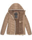 Navahoo Elva Ladies Quilted Jacket B675 Taupe Size XXL - Size 44