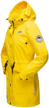 Navahoo Deike ladies rain jacket raincoat long teddy fur