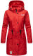 Navahoo Deike ladies rain jacket raincoat long teddy fur