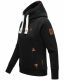 Navahoo ladies hooded sweatshirt pullover - Black-Gr.XL
