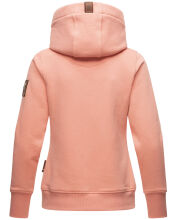 Navahoo Damen Sweatshirt Hoodie mit Kapuze Apricot Größe L - Gr. 40