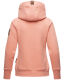 Navahoo Damen Sweatshirt Hoodie mit Kapuze Apricot Größe L - Gr. 40