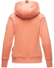 Navahoo Damlaa Damen Kapuzenpullover Sweatshirt Hoodie Apricot Größe XXL - Gr. 44