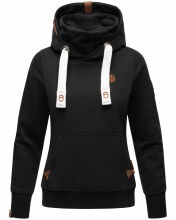 Navahoo Raniaa ladies sweatshirt hoodie pullover sweater hoodie Schwarz Größe M - Gr. 38