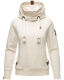 Navahoo Raniaa Damen Sweatshirt Hoodie Pullover Pulli Sweater Kapuze Weiß Größe S - Gr. 36