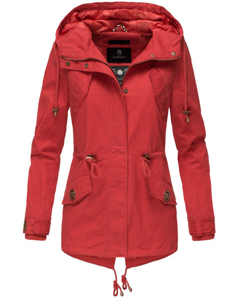 Marikoo Manolya-Sun Damen Parka Übergangsjacke Rot-Gr.S