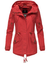 Marikoo Manolya-Sun Damen Parka Übergangsjacke Rot-Gr.S