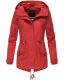 Marikoo Manolya-Sun Damen Parka Übergangsjacke Rot-Gr.S