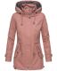 Marikoo Nyokoo Damen Herbst Frühling Übergangsjacke Rosa-Gr.XS