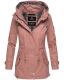 Marikoo Nyokoo Damen Herbst Frühling Übergangsjacke Rosa-Gr.M