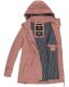 Marikoo Nyokoo Damen Herbst Frühling Übergangsjacke Rosa-Gr.M