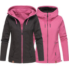 Marikoo Chuu Damen 2 in1 Wendejacke Schwarz-Gr.S