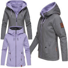Marikoo Chuu Damen 2 in1 Wendejacke Anthrazit-Gr.XS
