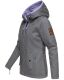 Marikoo Chuu Damen 2 in1 Wendejacke Anthrazit-Gr.XS