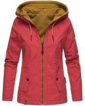 Marikoo Chuu Damen 2 in1 Wendejacke Rot-Gr.XS