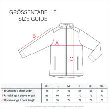 Marikoo Chuu Damen 2 in1 Wendejacke Rot-Gr.XS