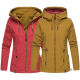 Marikoo Chuu Damen 2 in1 Wendejacke Rot-Gr.XS