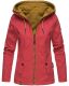 Marikoo Chuu Damen 2 in1 Wendejacke Rot-Gr.XS