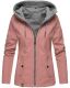 Marikoo Chuu Damen 2 in1 Wendejacke Rosa-Gr.XS