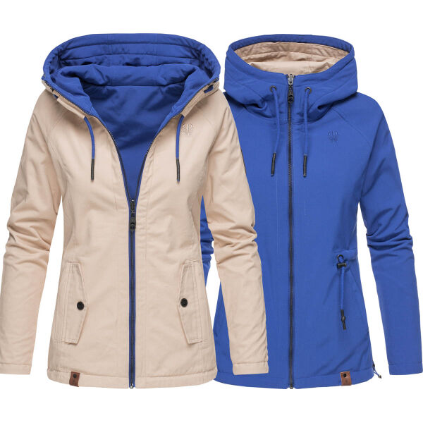 Marikoo Chuu Damen 2 in1 Wendejacke Beige-Gr.S