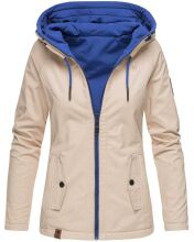 Marikoo Chuu Damen 2 in1 Wendejacke Beige-Gr.S