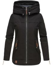Navahoo Wekoo ladies spring jacket with hood - Black-Gr.XS