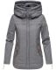 Navahoo Wekoo Damen Übergangsjacke mit Kapuze Anthrazit Größe XXL - Gr. 44