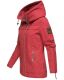 Navahoo Wekoo ladies spring jacket with hood - Red-Gr.XXL