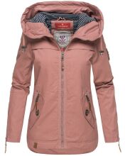 Navahoo Wekoo ladies spring jacket with hood - Rosa-Gr.S