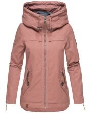 Navahoo Wekoo ladies spring jacket with hood - Rosa-Gr.S