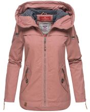 Navahoo Wekoo ladies spring jacket with hood - Rosa-Gr.M