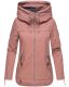 Navahoo Wekoo ladies spring jacket with hood - Rosa-Gr.M