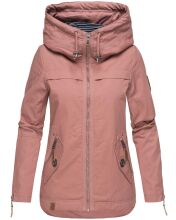 Navahoo Wekoo ladies spring jacket with hood - Rosa-Gr.XXL