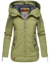 Navahoo Wekoo ladies spring jacket with hood - Green-Gr.XS