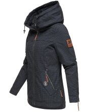 Navahoo Wekoo ladies spring jacket with hood - Navy-MD-Gr.XXL