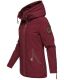 Navahoo Wekoo ladies spring jacket with hood - Bordeaux-MD-Gr.XS