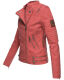 Marikoo Akikoo ladies faux leather jacket - Red-Gr.XS