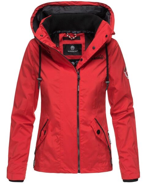 Marikoo Maliaa Damen leichte Übergangsjacke Rot-Gr.XS
