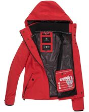 Marikoo Maliaa Damen leichte Übergangsjacke Rot-Gr.XS