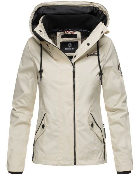 Marikoo Maliaa Damen leichte Übergangsjacke Creme-Gr.XS