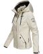 Marikoo Maliaa Damen leichte Übergangsjacke Creme-Gr.XS