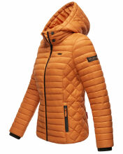 Marikoo Samtpfote leichte Damen Steppjacke Cinnamon Größe S - Gr. 36