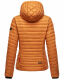 Marikoo Samtpfote leichte Damen Steppjacke Cinnamon Größe S - Gr. 36