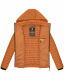 Marikoo Samtpfote leichte Damen Steppjacke Cinnamon Größe S - Gr. 36