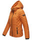 Marikoo Samtpfote lightweight ladies quilted jacket Cinnamon Größe M - Gr. 38